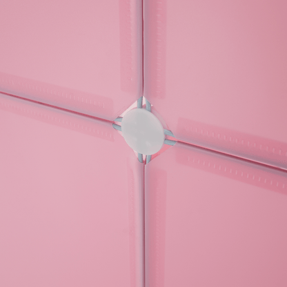 Dulap modular pentru copii, roz/ model copii, NURMI
