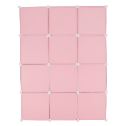 Dulap modular pentru copii, roz/ model copii, NURMI