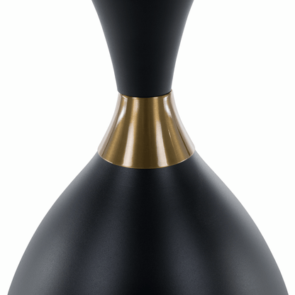 Măsuţă de cafea, marmură albă/negru/aur, ODIS NEW