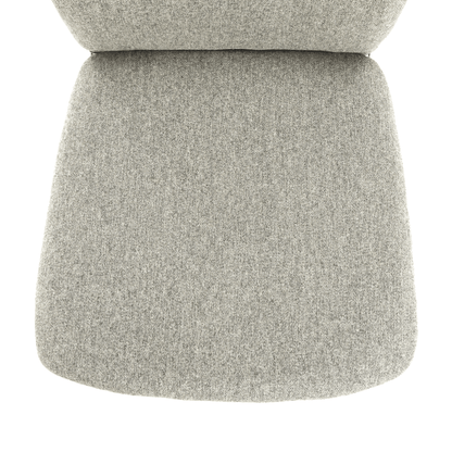 Scaun bucătărie, material textil bej/crom, OLIVA NEW