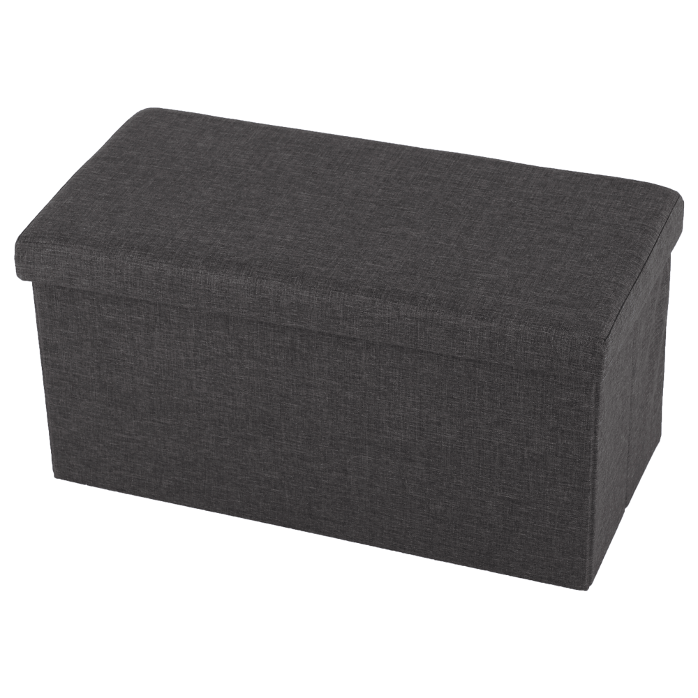 Taburet pliabil, material gri, ORELIA