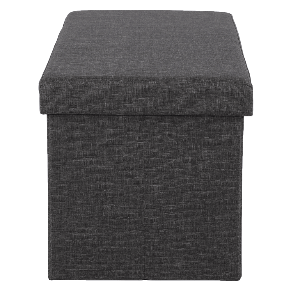 Taburet pliabil, material gri, ORELIA