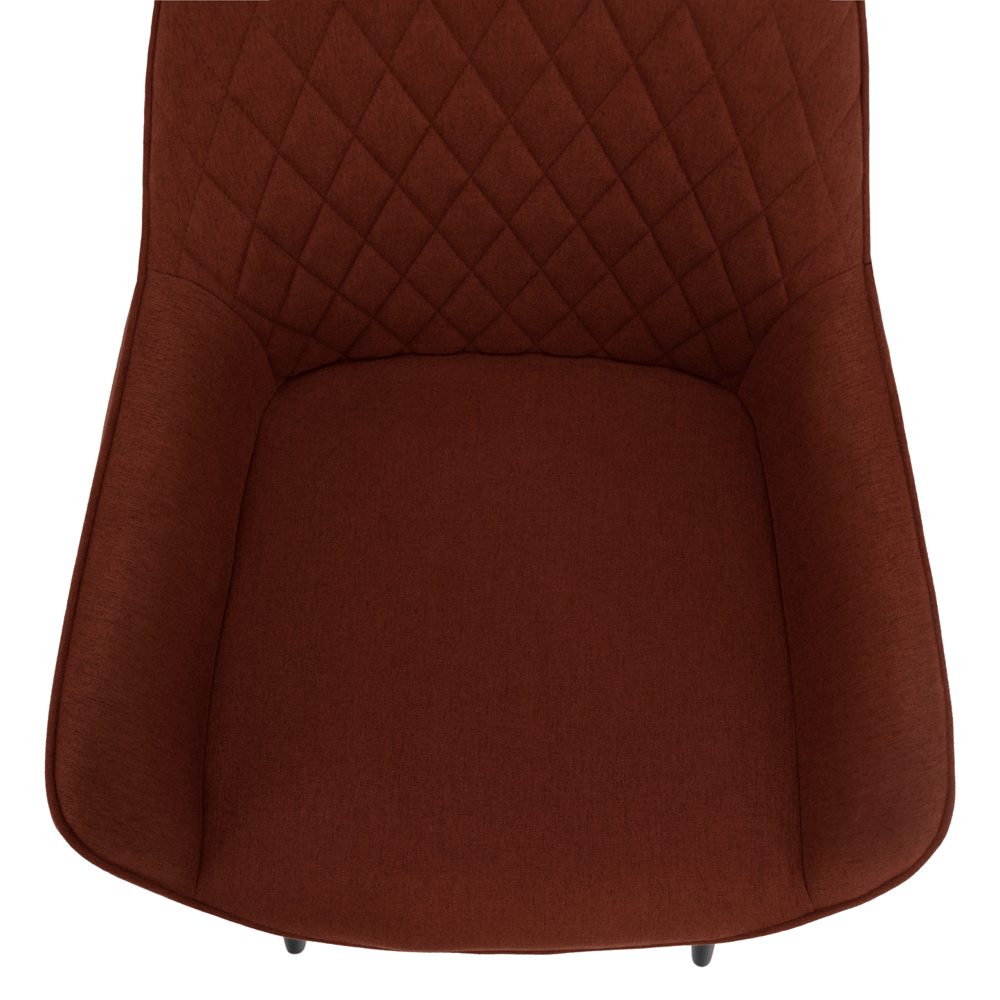 Scaun de design, maro/negru, OSKOR