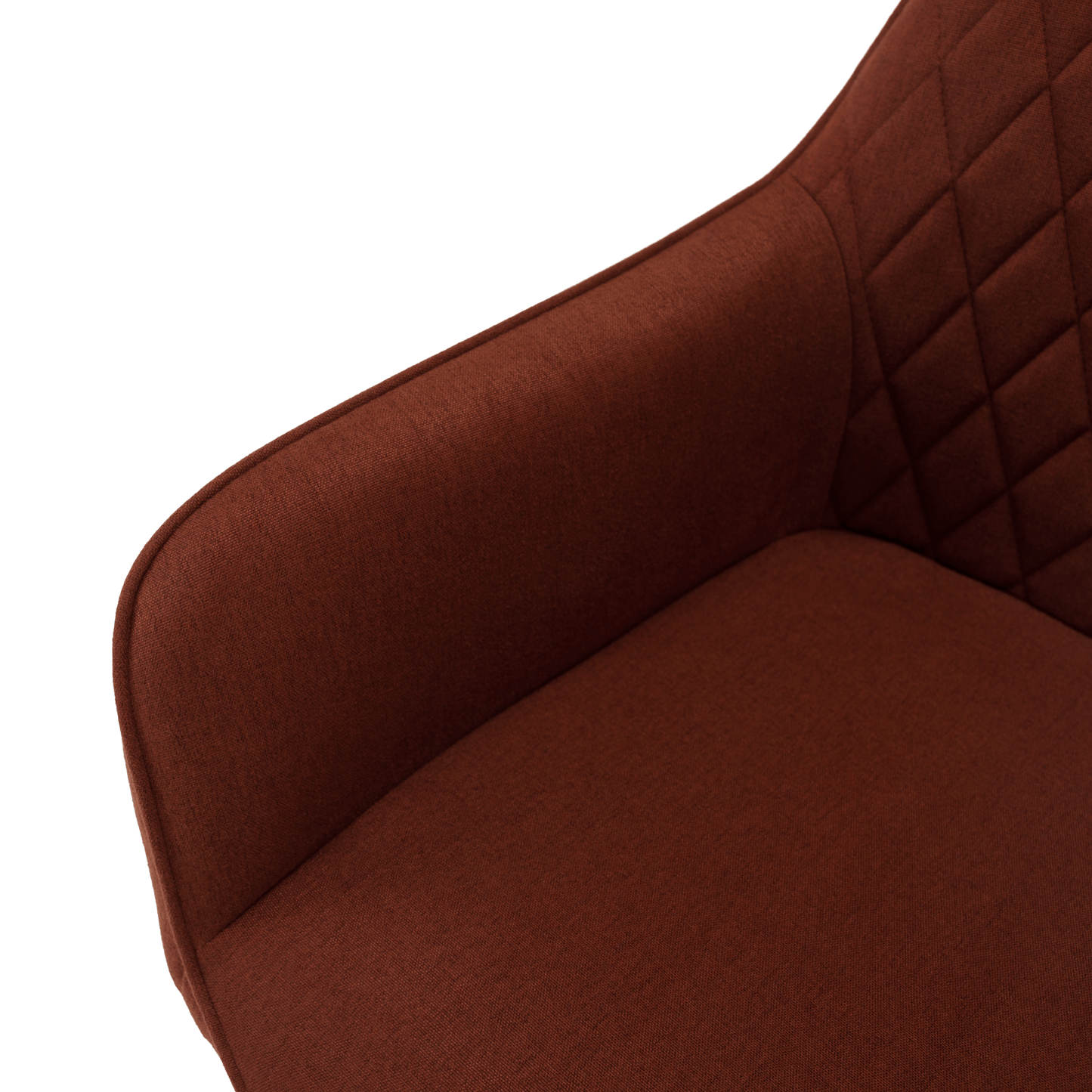 Scaun de design, maro/negru, OSKOR