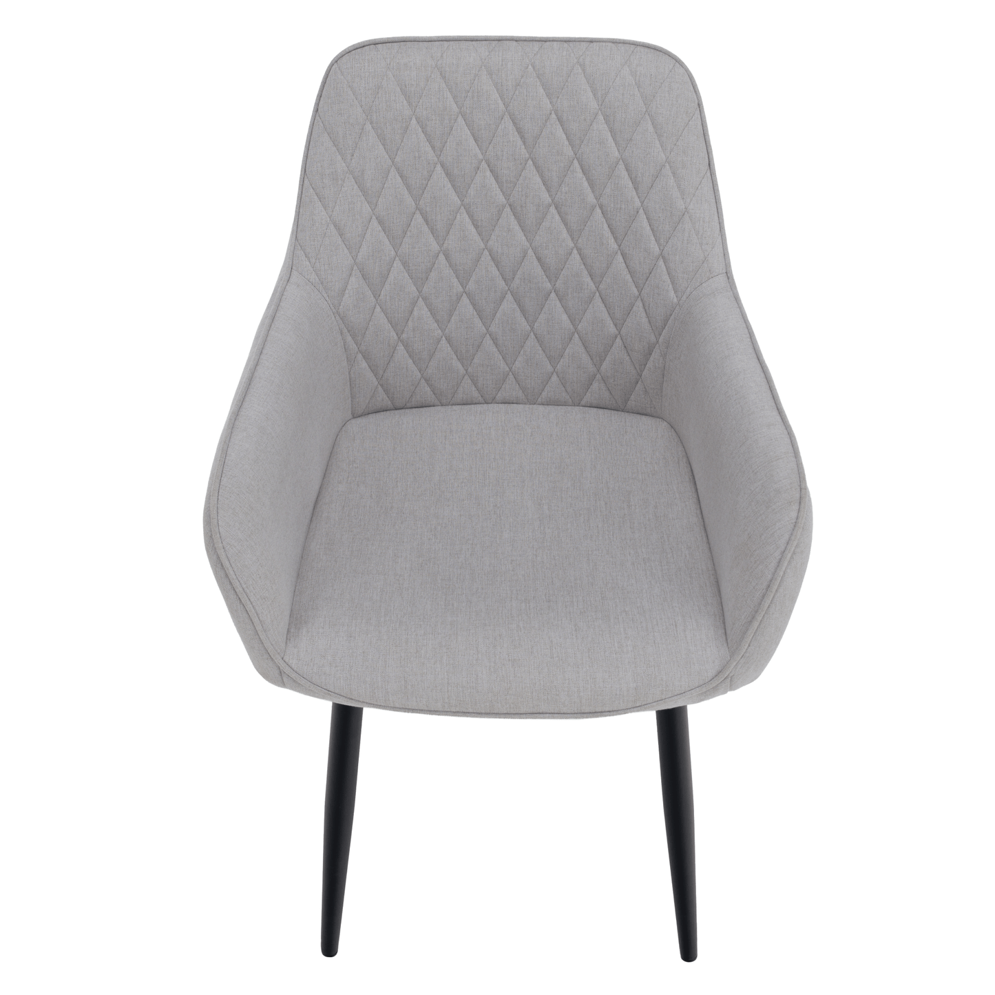 Scaun de design, gri deschis/negru, OSKOR