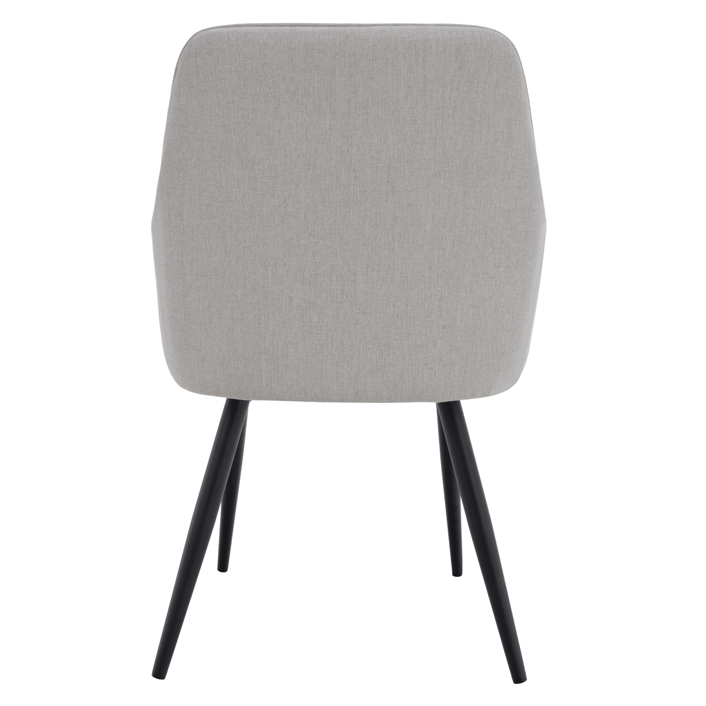 Scaun de design, gri deschis/negru, OSKOR