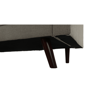 Canapea extensibilă, material gri-maro taupe, OTISA