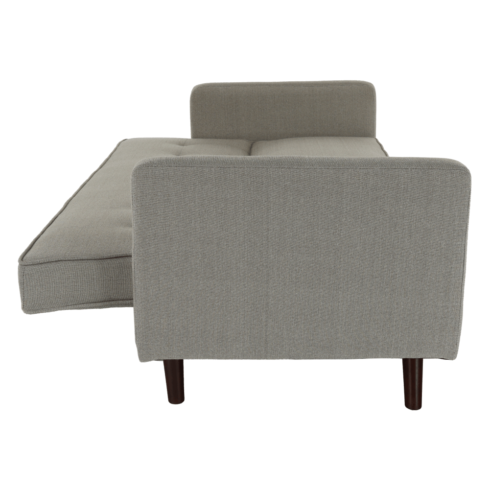 Canapea extensibilă, material gri-maro taupe, OTISA
