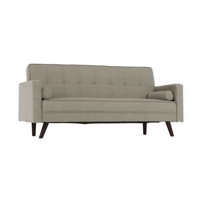 Canapea extensibilă, material gri-maro taupe, OTISA