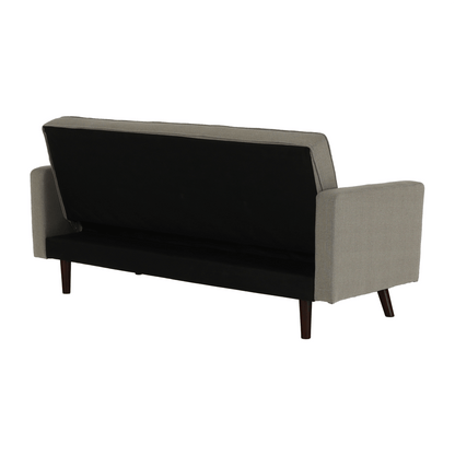 Canapea extensibilă, material gri-maro taupe, OTISA