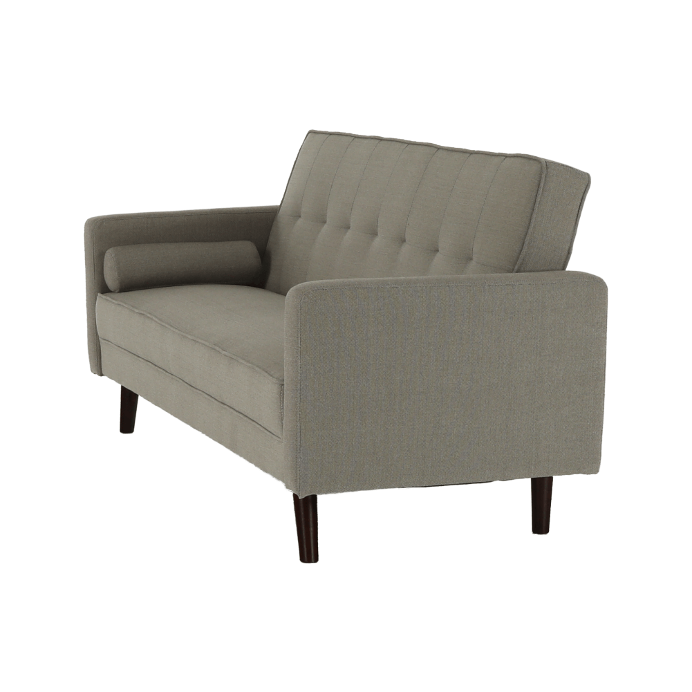 Canapea extensibilă, material gri-maro taupe, OTISA