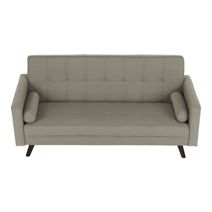Canapea extensibilă, material gri-maro taupe, OTISA