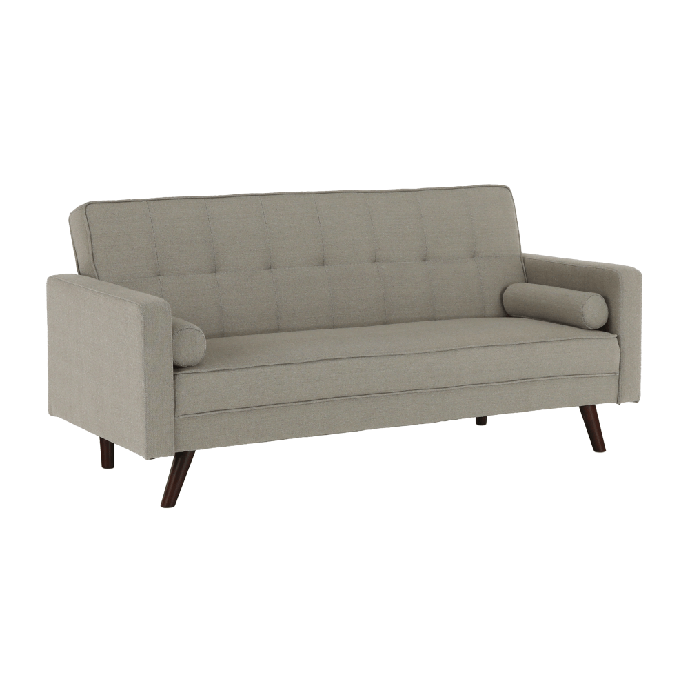 Canapea extensibilă, material gri-maro taupe, OTISA