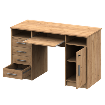 Masă PC, stejar artisan, B9 NEW