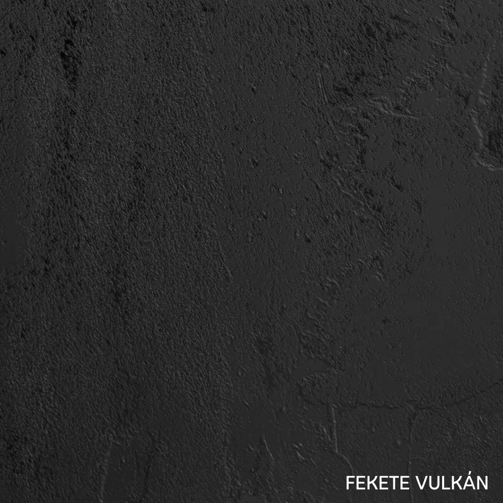 Blat de lucru, grosime 3,8 cm, negru vulcan