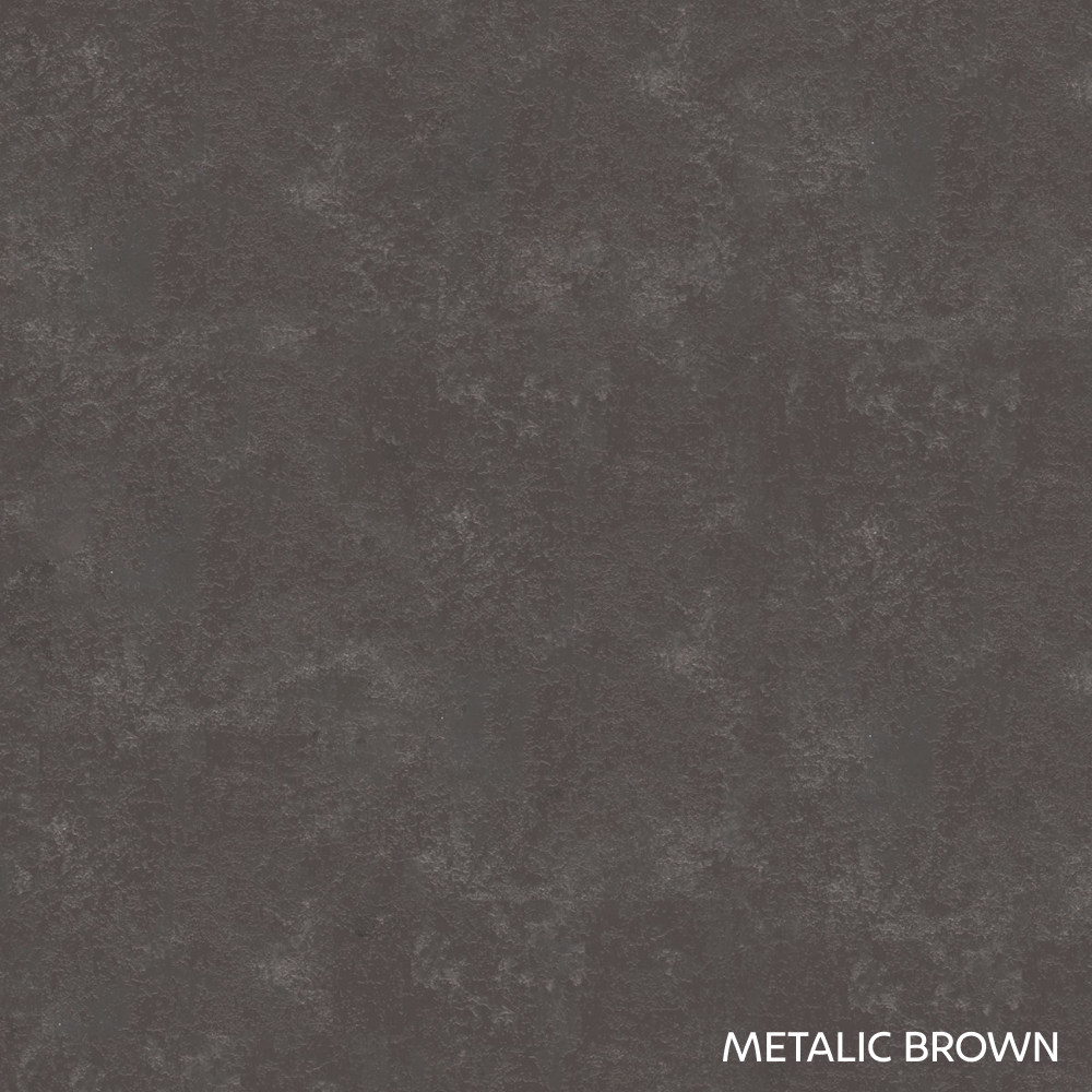 Blat de lucru, grosime 2,8 cm, Metalic brown gri