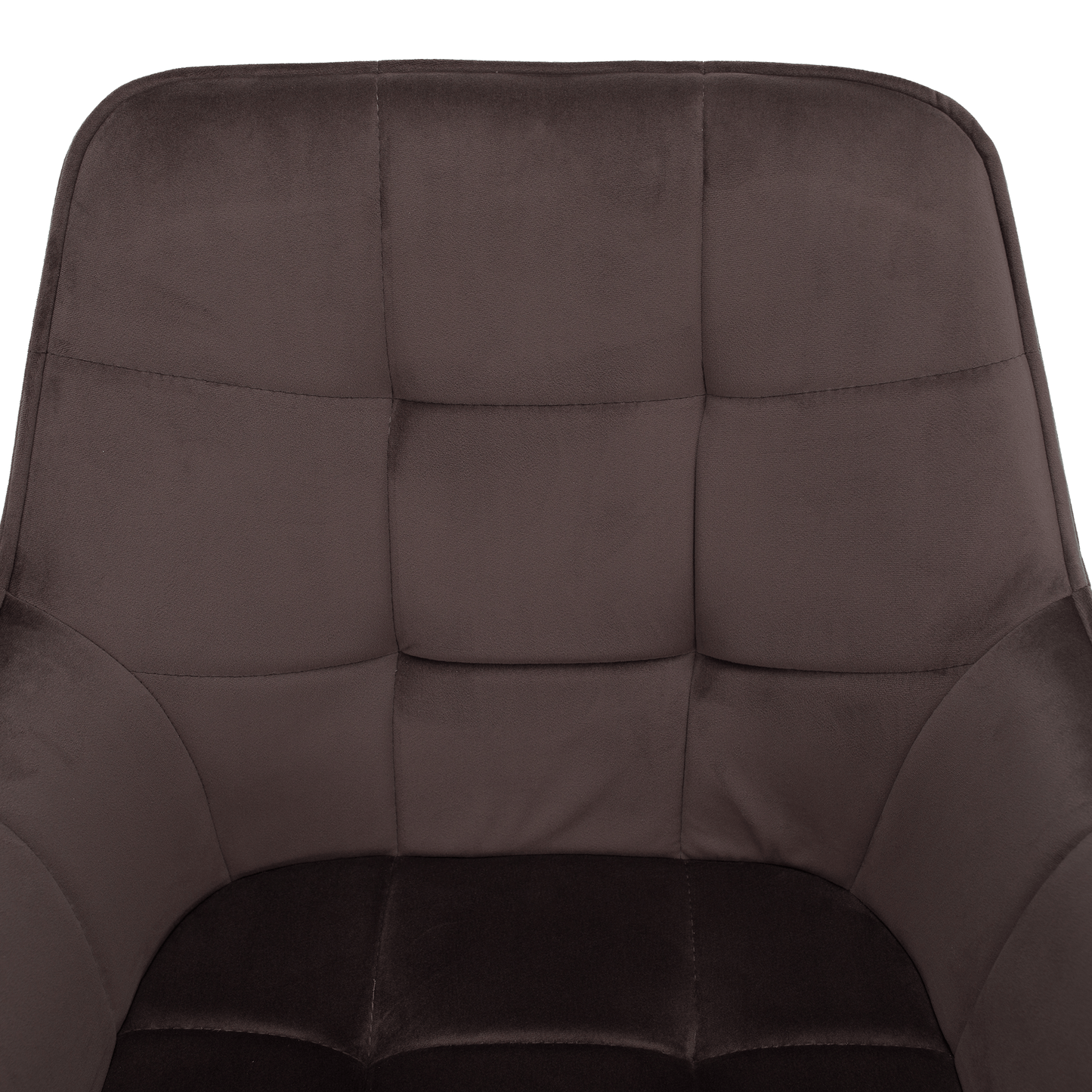 Scaun de design, gri-maronie Velvet/negru, PETIN