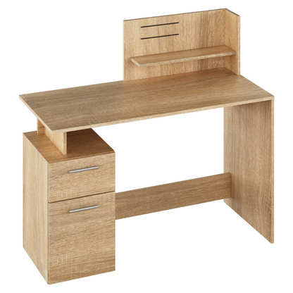 Masă PC, stejar sonoma, PLATON NEW