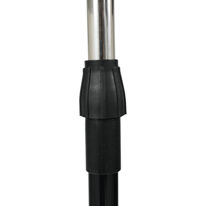 Cuier mobil, inox/plastic negru, DOLFO NEW