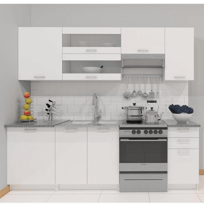 Dulap pentru produse alimentare, alb, deschidere dreapta, FABIANA S60/210