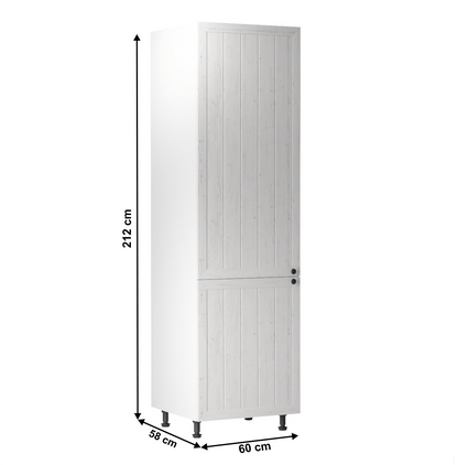 Dulap pentru alimente, alb/pin andersen, dreapta, PROVANCE D60R