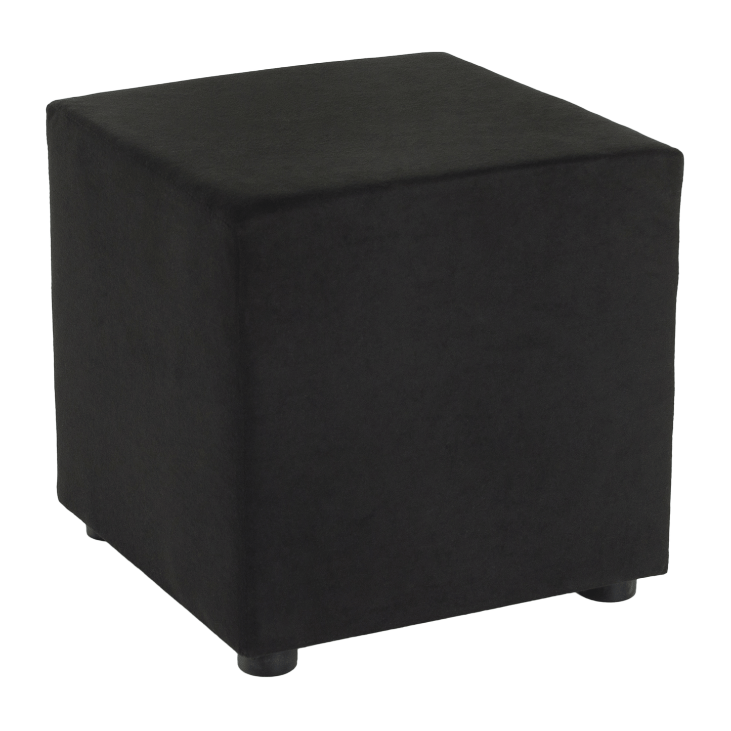Taburet, material Alova, negru, REGOR