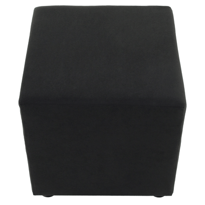 Taburet, material Alova, negru, REGOR