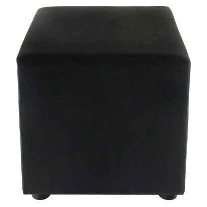 Taburet, material Alova, negru, REGOR