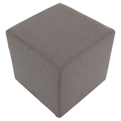 Taburet, ţesătură Twist, gri-bej Taupe, REGOR
