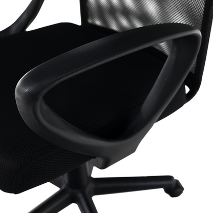 Scaun de birou, negru, REMO 3 NEW