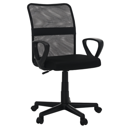 Scaun de birou, negru, REMO 3 NEW
