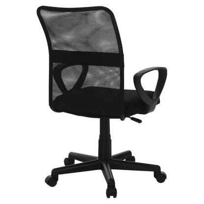 Scaun de birou, negru, REMO 3 NEW