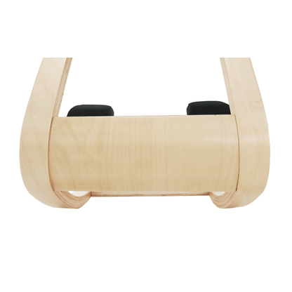 Scaun genunchi, negru / natural, RENAR
