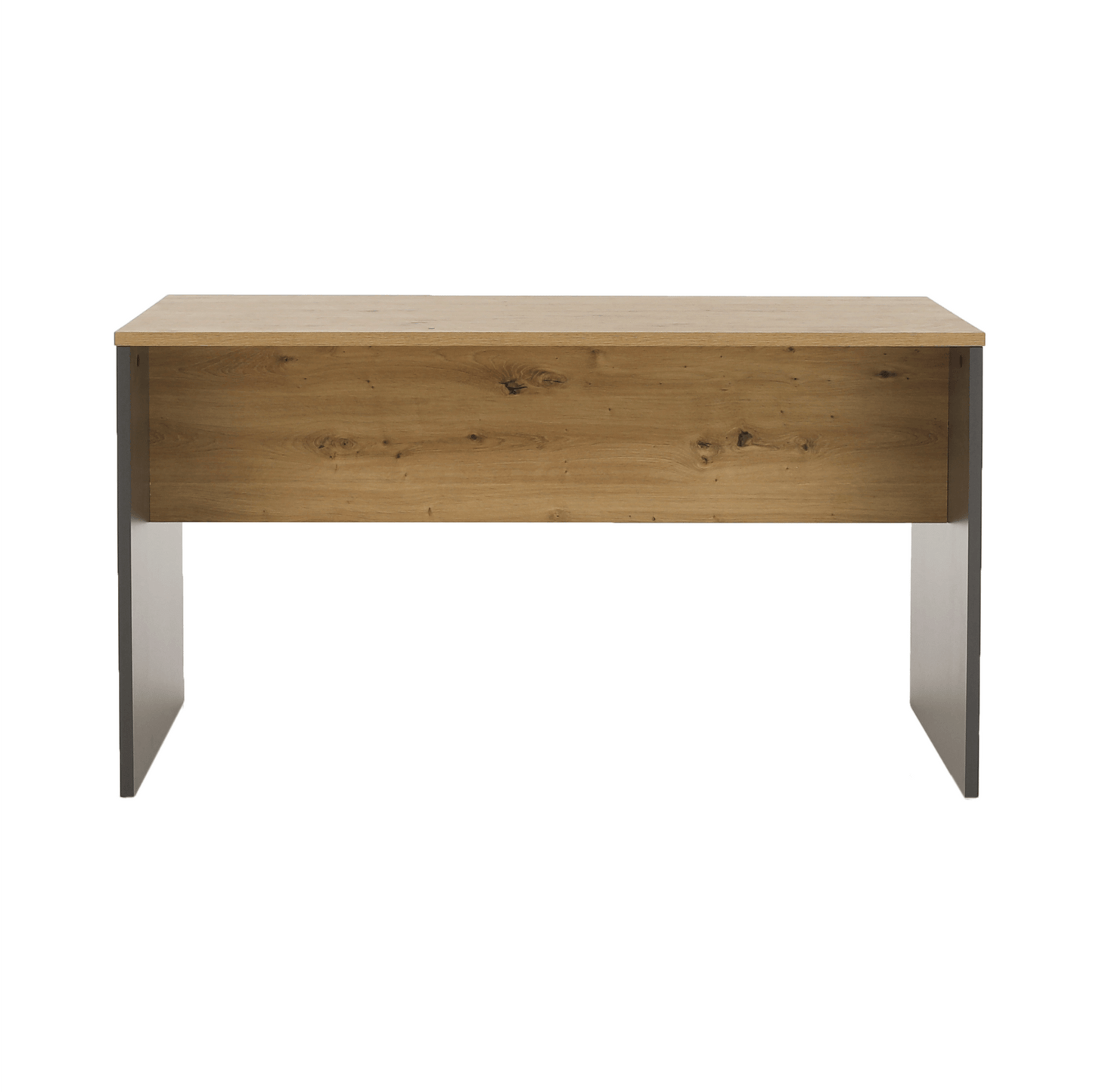 Masă de birou, grafit/stejar artisan, RIOMA NEW TYP 16