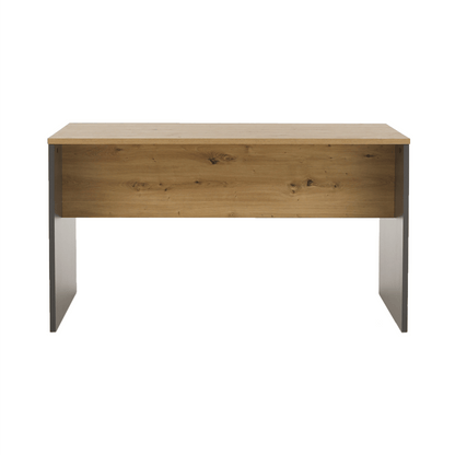Masă de birou, grafit/stejar artisan, RIOMA NEW TYP 16