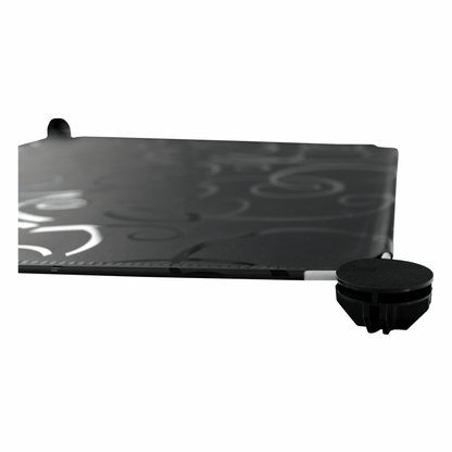Organizator de dulap modular, negru / alb lapte, RODAN TYPE 2