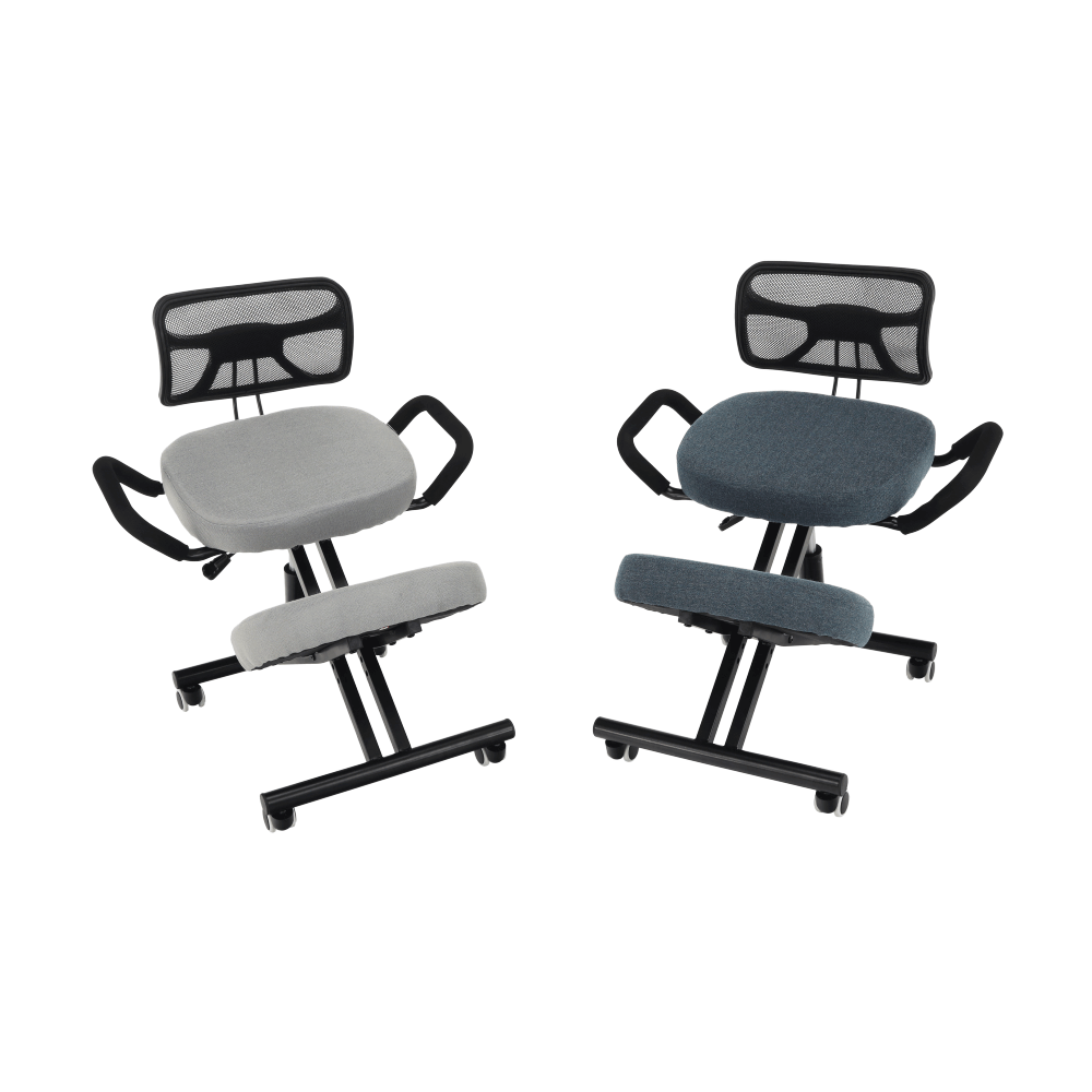Scaun de îngenunchiere ergonomic, gri-maro Taupe / negru, RUFUS