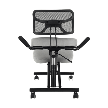 Scaun de îngenunchiere ergonomic, gri-maro Taupe / negru, RUFUS