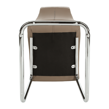 Scaun dining, bej/crom, SALOMA NEW