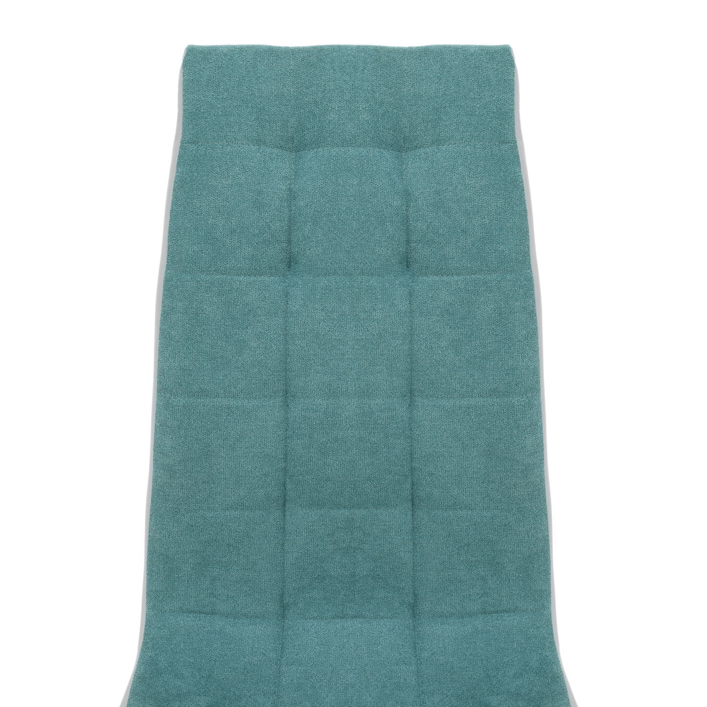 Scaun bucătărie, material textil mentol/piele ecologică gri/crom, SALOMA NEW