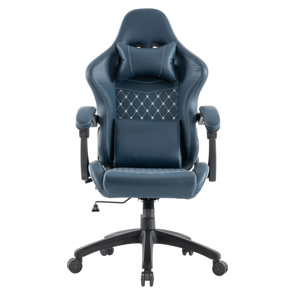 Scaun de birou/gaming, albastru, SAMIE