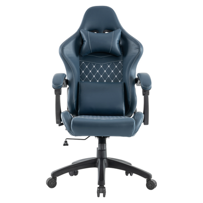 Scaun de birou/gaming, albastru, SAMIE