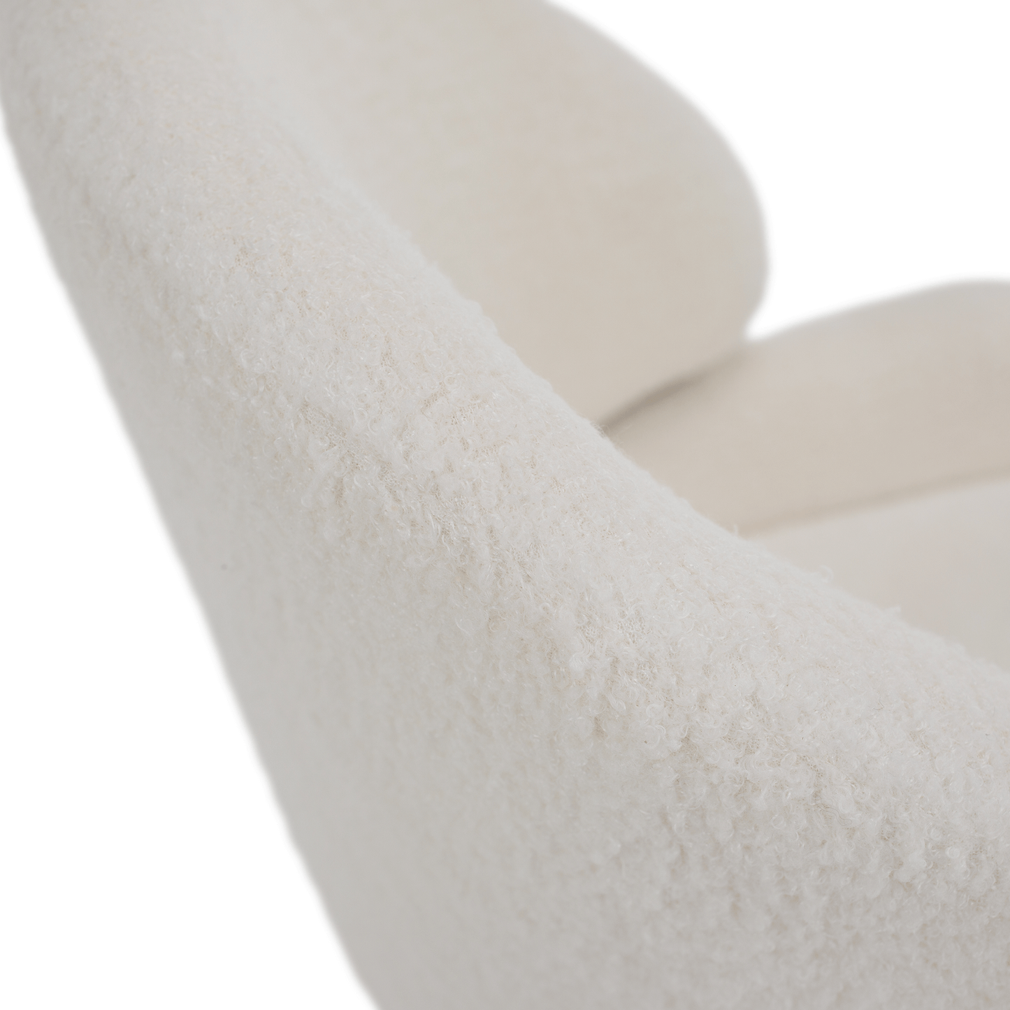 Scaun de sufragerie, alb/negru, SANAKO TYP 1