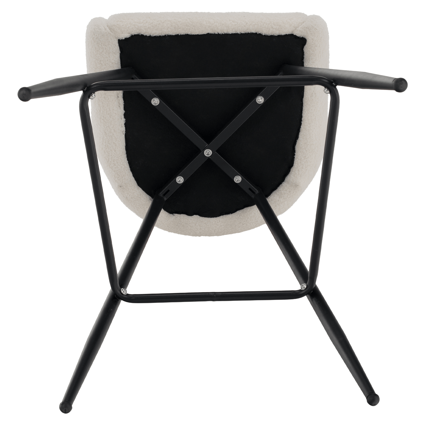 Scaun de bar, alb/negru, SANAKO TYP 2
