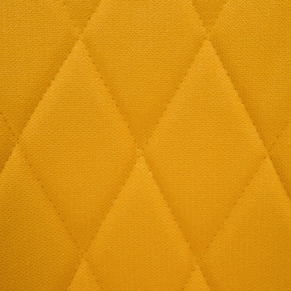 Scaun de birou, material galben/alb, SANTY