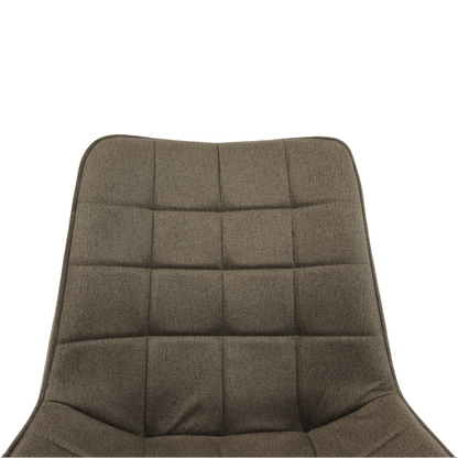 Scaun, gri maroniu taupe/negru, SARIN