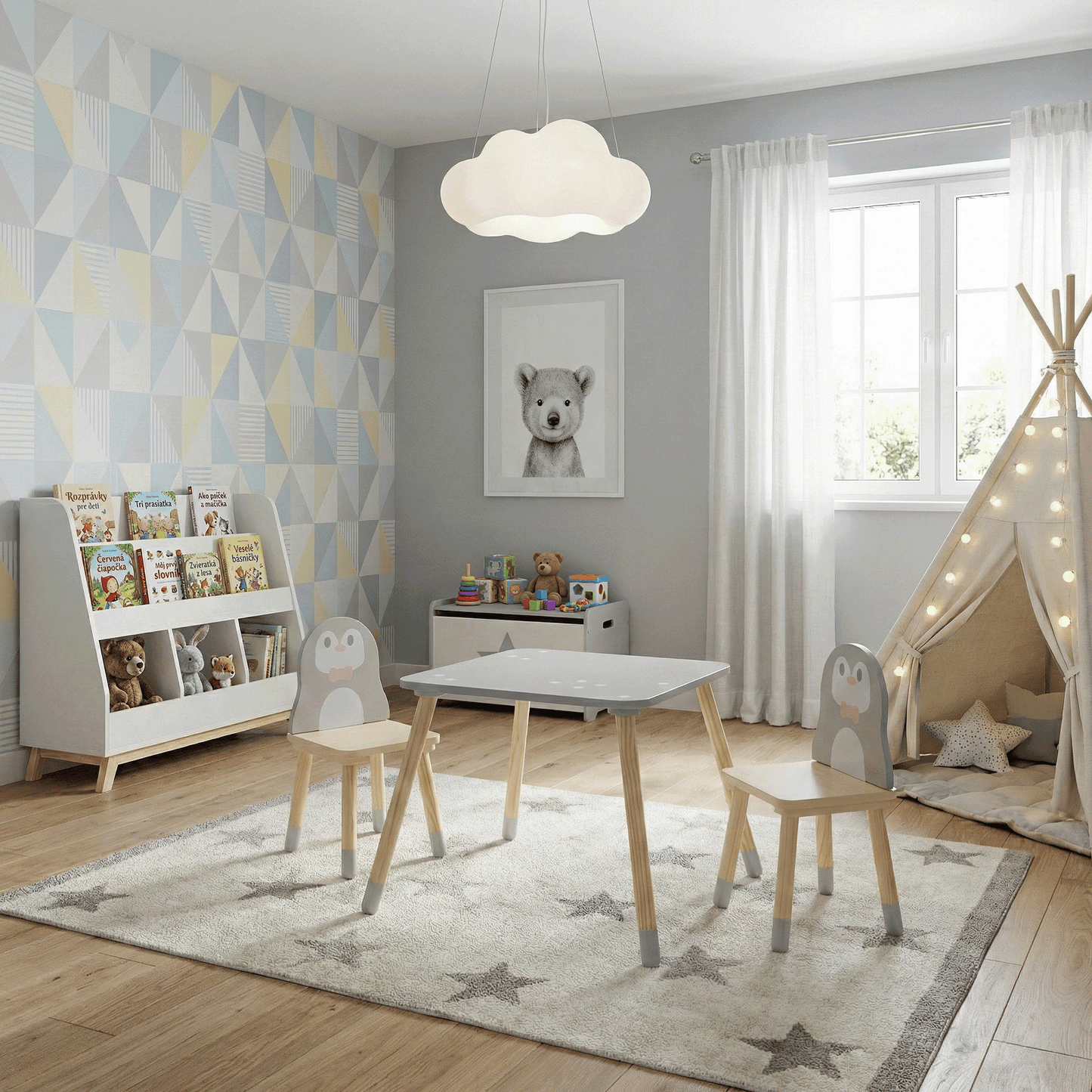 Set pentru copii 1+2, motiv pinguin, SAVER TYP 2