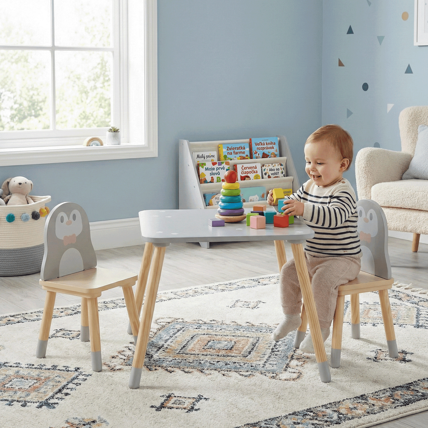 Set pentru copii 1+2, motiv pinguin, SAVER TYP 2