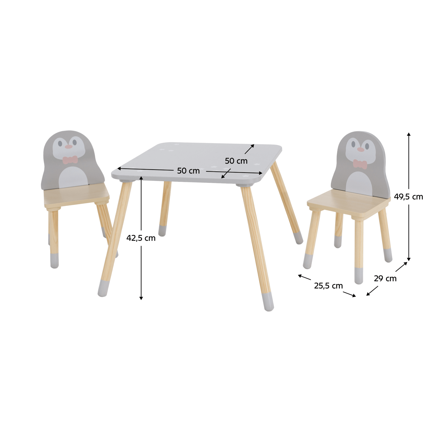 Set pentru copii 1+2, motiv pinguin, SAVER TYP 2