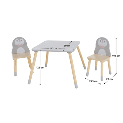 Set pentru copii 1+2, motiv pinguin, SAVER TYP 2